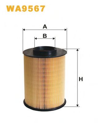 WIX FILTERS wa9567 -  Воздушный фильтр